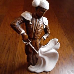 GORGEOUS MCM Treasure Craft 12" Ceramic Bullfighter Matador Figurine.